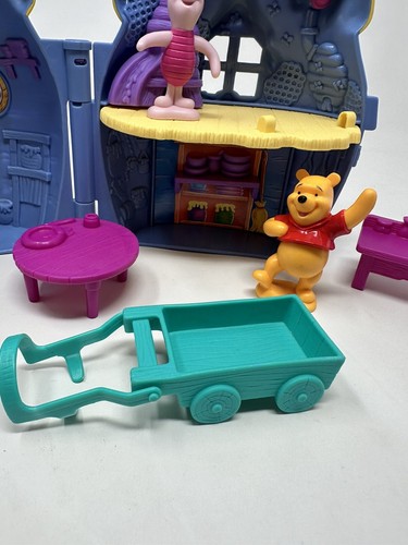 Set gioco vintage Mattel Winnie the Pooh Honey Pot Carry Around con personaggi - Foto 4 di 20