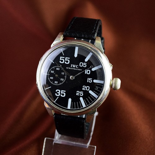 Vintage Watch IWC Military Collectible Antique Marriage Swiss Wristwatch WW2