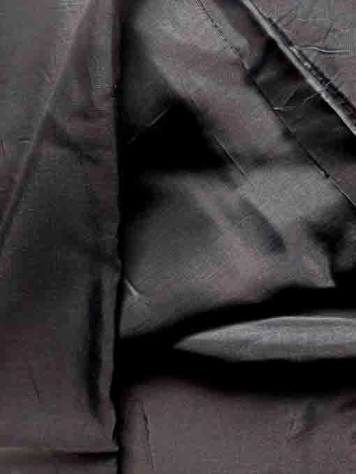 Schwarzes seidig-glänzendes Stofftuch 145 x 101 cm Deko Tuch - Bild 2 von 2