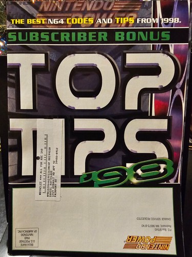 Nintendo Power Magazine Subscriber Bonus Preview 99 1999 Strategy Guide Codes - Picture 19 of 19