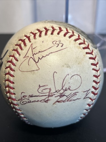 Minnesota Twins Signed Autograph Rawlings Baseball Morneau Nathan Batista Kubel - Picture 14 of 15