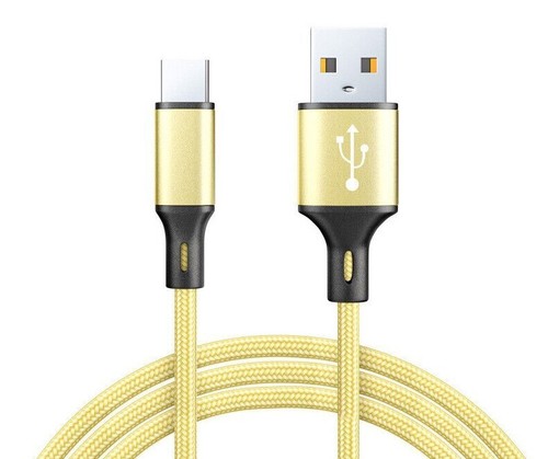 Braided USB C Type C to USB A Charger Cable Charging Data Cord For Android Apple - Picture 24 of 31