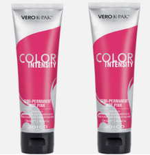 2 Packs/ Joico Vero K-Pak Intensity Semi Permanent Hair Color Hot Pink 4 oz