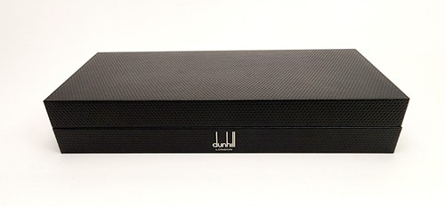 RARE DUNHILL SENTRYMAN CHASSIS BLACK AND SILVER BALLPOINT PEN NWE2613 NEW W/ BOX - Picture 20 of 20