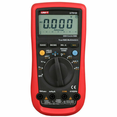 UNI-T UT61A/UT61B/UT61C/UT61D/UT61E Digitalmultimeter mit automatischer Reichweite RS-232 - Bild 10 von 11