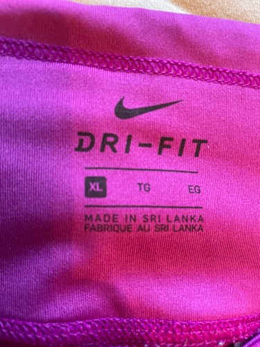 Nike Damen Dri Fit Hose Jogginghose Sport in XL Lila dehnbar - Bild 3 von 7