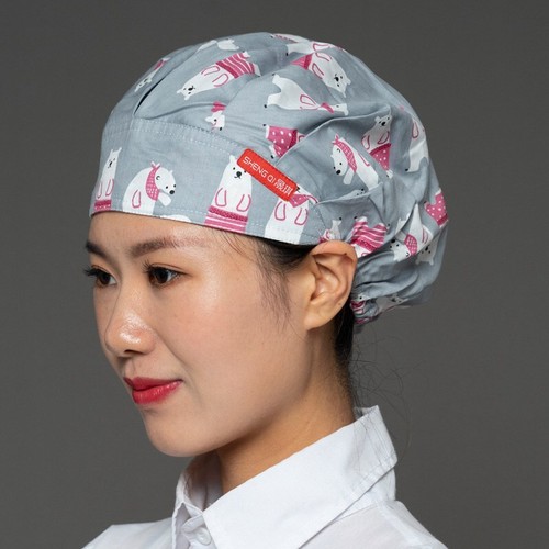 Print Chef Caps 17 Colors Breathable Men Women Waiter Dust Cap Chefs Hat - Picture 31 of 39