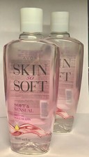 Avon SKIN SO SOFT.. SOFT & SENSUAL.. BATH OIL 16.9 oz. NEW.. (LOT OF 2)