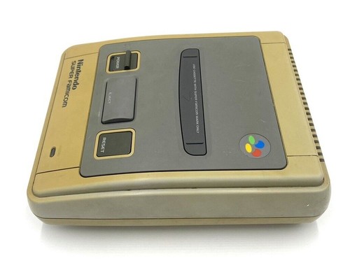 Consola de videojuegos japonesa Nintendo Super Famicom + controladores + paquete de cables - Imagen 10 de 16