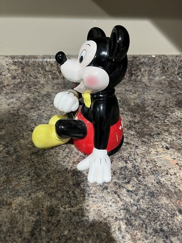 Disney Store Mickey Mouse Ceramic 8" Coin Bank - Picture 3 of 6