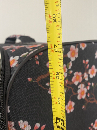 Jessica Simpson Cherry Blossom spinner light 6.0 lbs suitcase 27" Expandable NWT - Picture 6 of 11