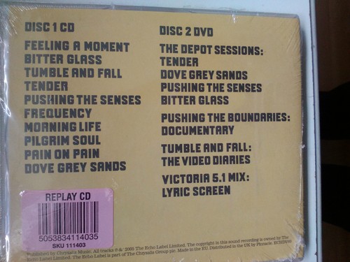 Feeder - Pushing the Senses CD + DVD 2 Disc Set Sealed - Bild 2 von 2