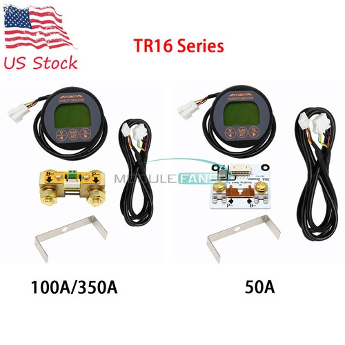 TR16 80V High Precision Current Battery Capacity Tester Coulomb Counter 50-350A - Picture 2 of 42