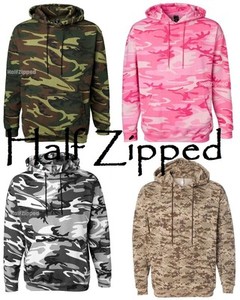 Code-V-Camo-Hoodie-Camouflage-Hooded-Sweatshirt-S-3XL-4-Camo-Patterns-NEW