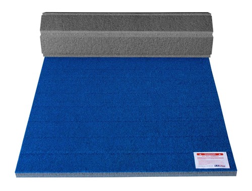EZ Flex 3' x 6' Carpeted Home Practice Mat Remnant (Mystery Color) - Picture 4 of 11