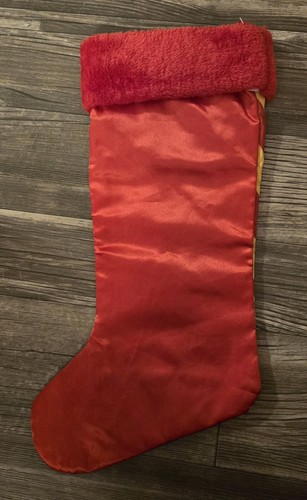 Harry Potter Weihnachten 19" Strumpf Hogwarts Samt Urlaub Weihnachten - Bild 2 von 2