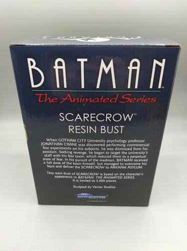 Diamond Select Batman animated serie SCARECROW Resin Bust /DC Exclusive - Imagen 3 de 4