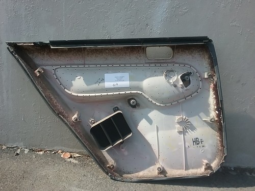 1996-2000 Honda Civic LX Right Rear Door Panel 83550-S01-B000 (Gray Color)