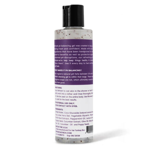 Natürliches Damenhygiene Duschgel 8 flüssige Unzen sanfter Reiniger pH-ausgleichend - Bild 2 von 2