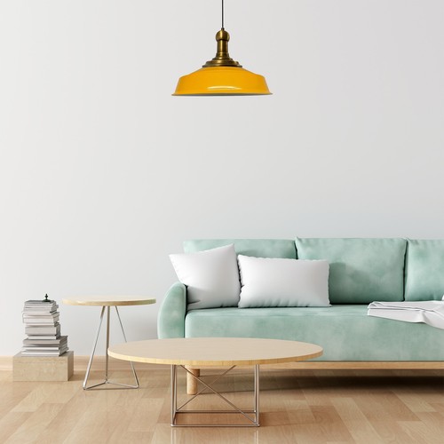 Bamyum Asletl Long-Knob Hängelampe Industrial Vintage Ø40 cm Küchenlampe Hängend - Bild 12 von 54