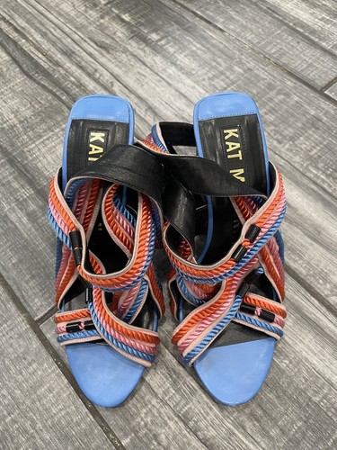 KAT MACONIE MEHRFARBIGES RIEMENSANDALE HÖLLEN GRÖSSE 9 - Bild 10 von 10