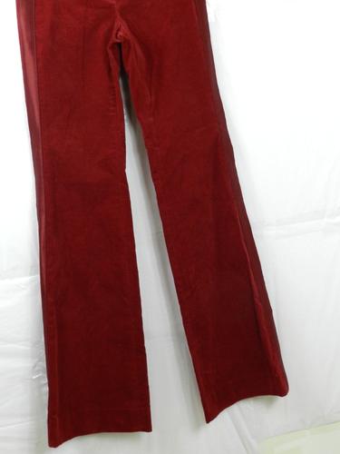 Michael Kors Pants Women's Size 00 Red Dress Pants Wide Leg - Picture 2 of 7