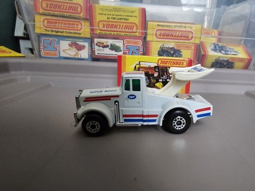 Vimtage Matchbox Superfast #11 Tyrone Malone Super Boss In Original Box - Picture 1 of 12