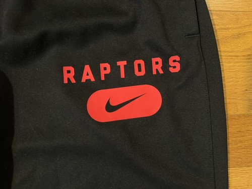 New XL Nike Toronto Raptors Team Issue Dri-Fit Warm Up Pants DA9050-010 Men - Picture 4 of 9