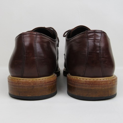 Crosby Square Men's Dark Brown Leather Steven’s Derby Shoes Size 12 #102591 - Picture 5 of 13