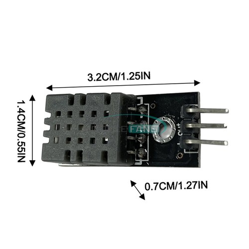 DHT11 High Accuracy Temperature and Humidity Sensor Module 20%~95%RH 0~50℃ - Picture 11 of 14