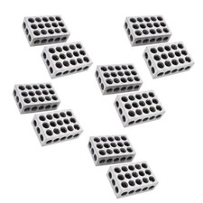 5 MATCHED PAIRS PRECISION 1-2-3 BLOCKS 23 HOLES MACHINIST 123 .0002"
