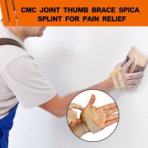 Wrist Thumb Support Brace CMC Joint Splints for Arthritis, Tendonitis, Sprains - Picture 13 of 19