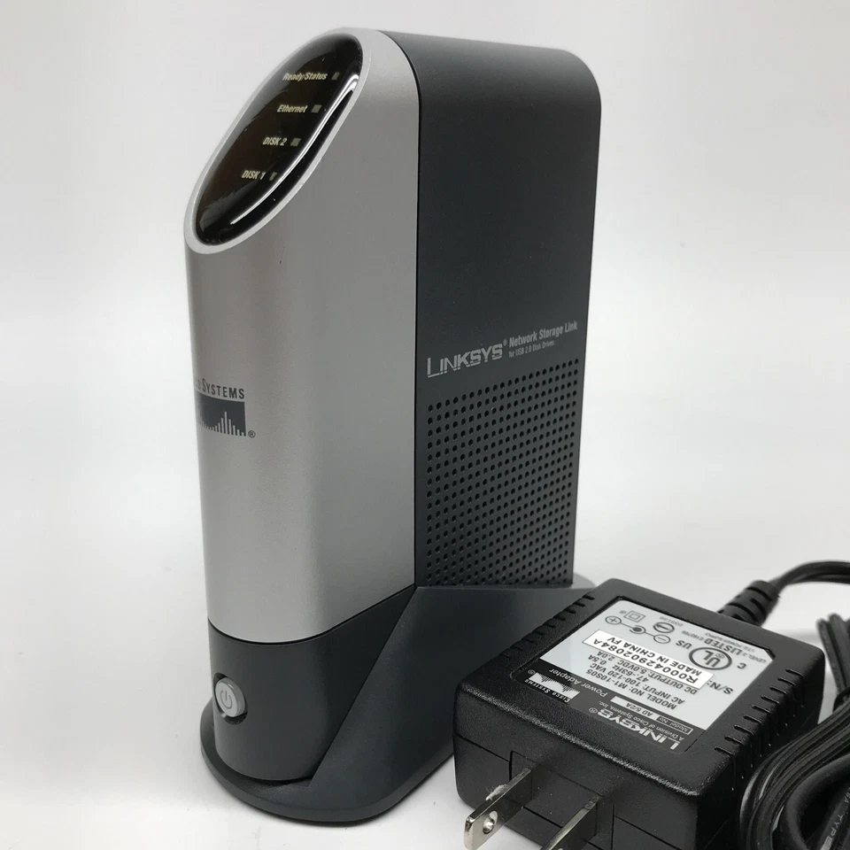 Linksys NSLU2 Network Storage Link for USB 2.0 Disk Drives Brand New - Image 2 of 4