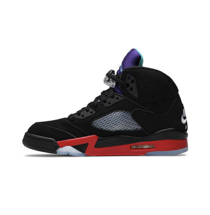 AIR JORDAN 5 RETRO トップ3 ファイアレッド-グレープ Nike Air Jordan 5 V Retro Top 3 Fire Red Grape Metallic