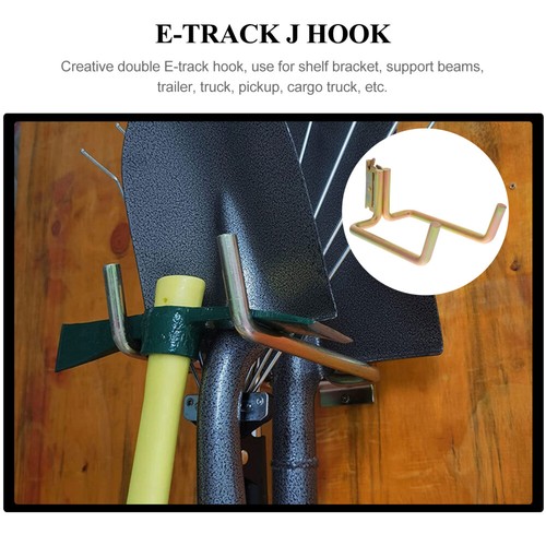 E- Track Hook Hanger Vertical Bike Hanger E- Track Hook Rakes - Picture 8 of 10