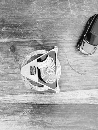 Land Rover Rallye Grill Badge Emblem Paris Dakar Badge für Land Rover - Bild 7 von 8