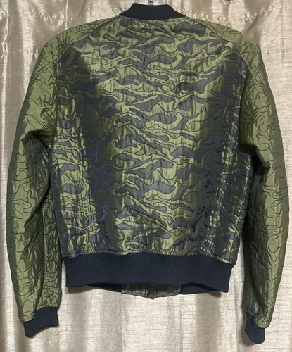 Chaqueta Bomber Mujer BCBGMaxazria Verde Talla XS (B-W) - Imagen 2 de 7