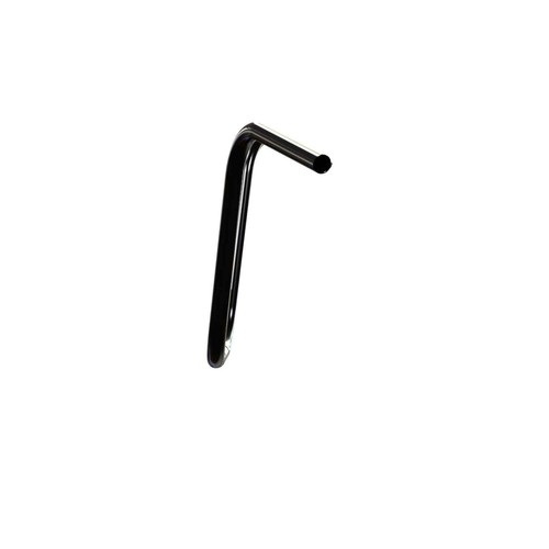 14" APE HANGERS | 7/8" BLACK | Street 500 750 XG 500 V Star 250 XVS Handlebars - Picture 7 of 9