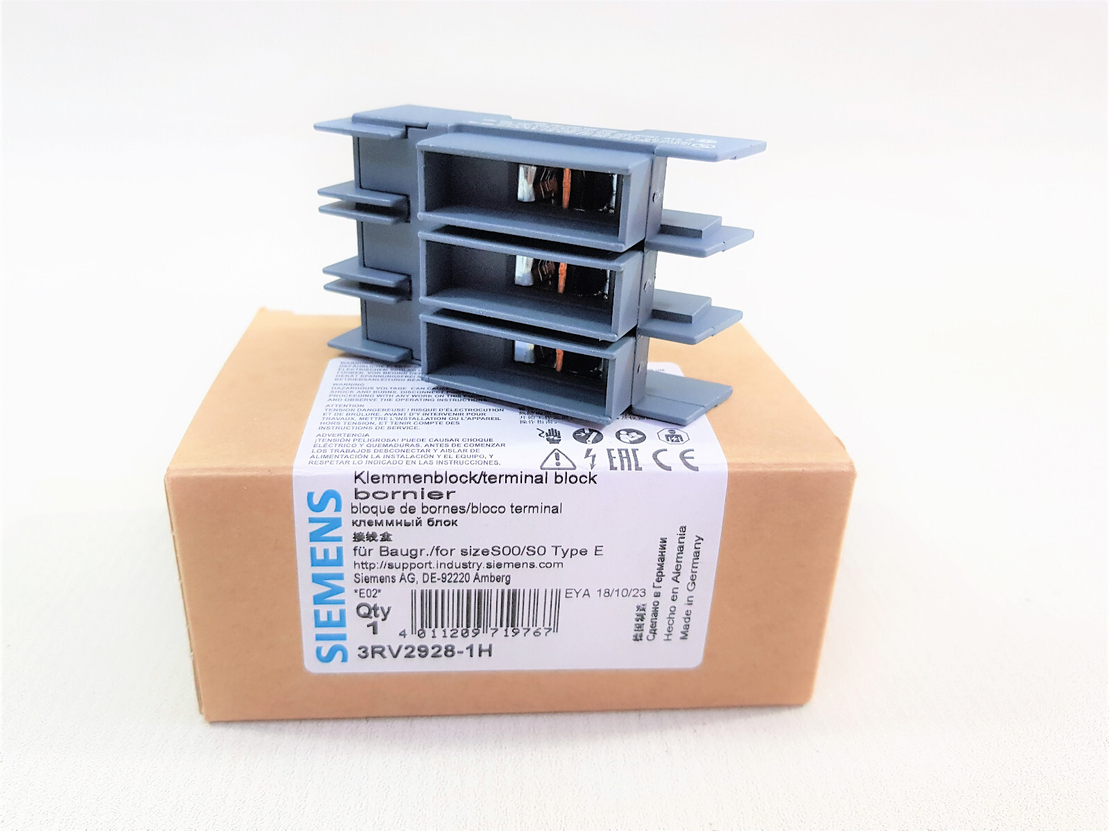 Siemens 3RV2928-1H Terminal Block/Terminal Block 3RV2928-1H Qty:1 | eBay
