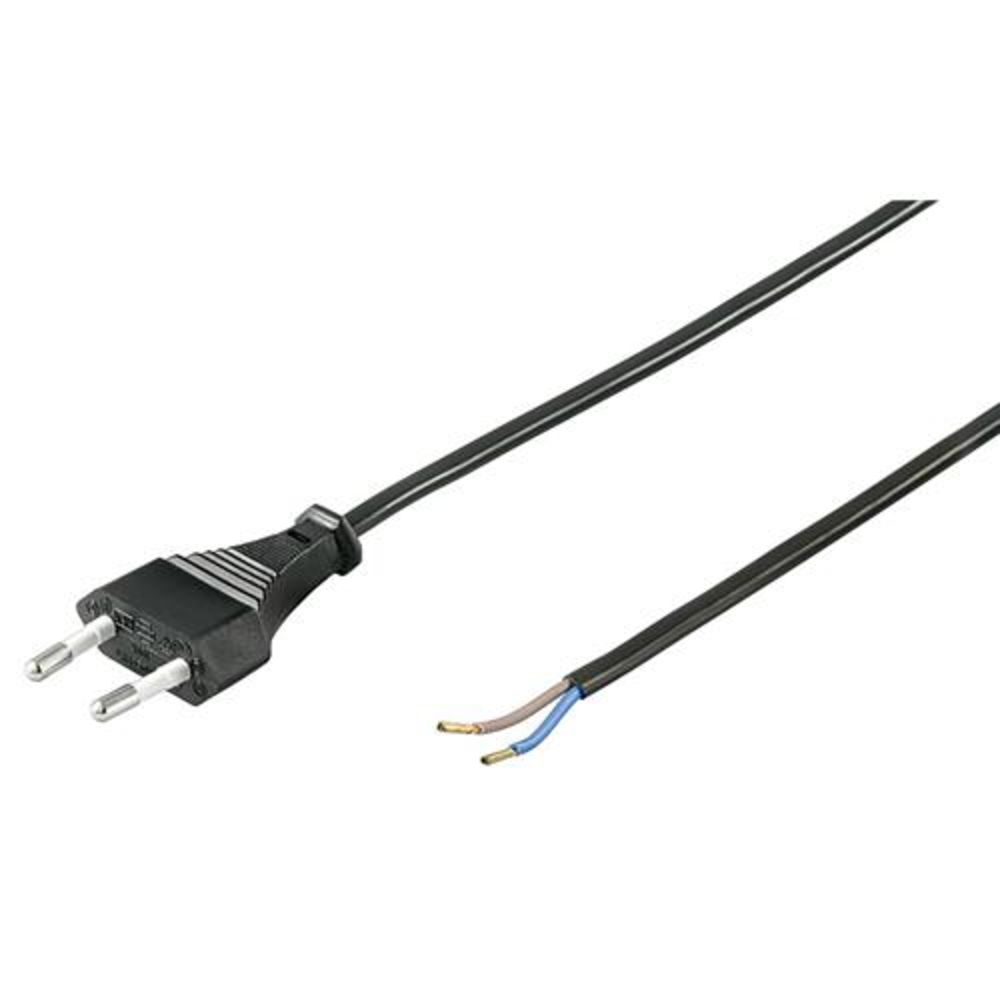 Посуда для посуды Wentronic NK 105 S-150 1,5м SCHWARZ Netzkabel # 50085