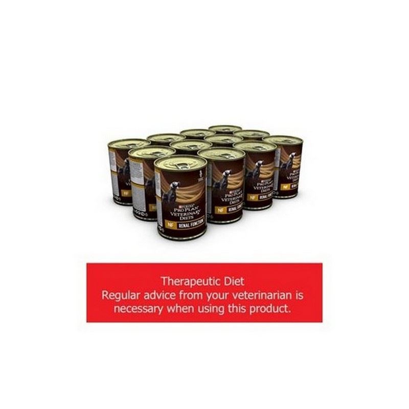 PURINA Pro Plan VET Diet Canine NF le funzioni renali MOUSSE cibo per cani 12x400g PURINA Pro Plan VET Diet Canine NF le funzioni renali MOUSSE cibo per cani 12x400g