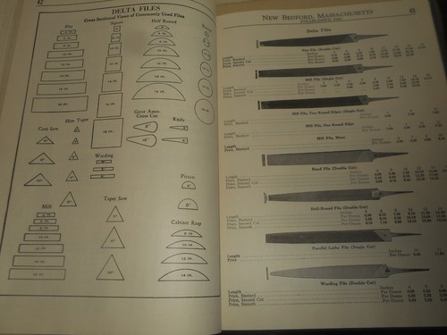 JONATHAN HANDY Co New Bedford MA 1942 Mill Supplies Heavy Hardware Tool Catalog - Picture 12 of 24