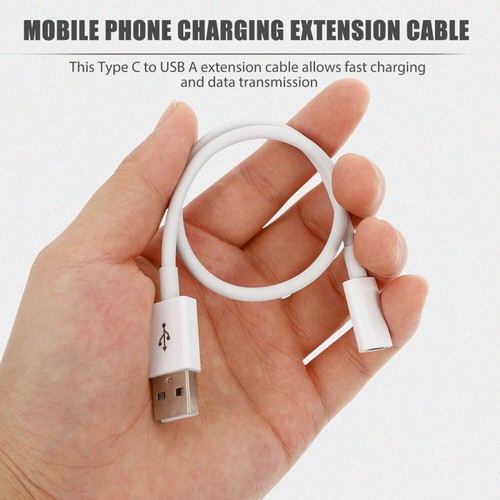3Pcs USB Extension Cables Charging Extension Cable Type USB Adapter - Zdjęcie 12 z 12
