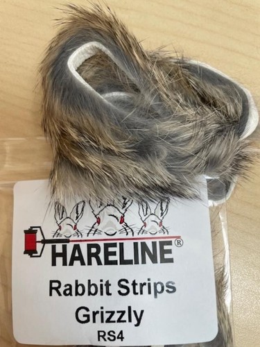 HARELINE NATURAL AND DYED RABBIT STRIPS. ZONKER. YOU PICK COLOR. FLY TYING. - Picture 5 of 54