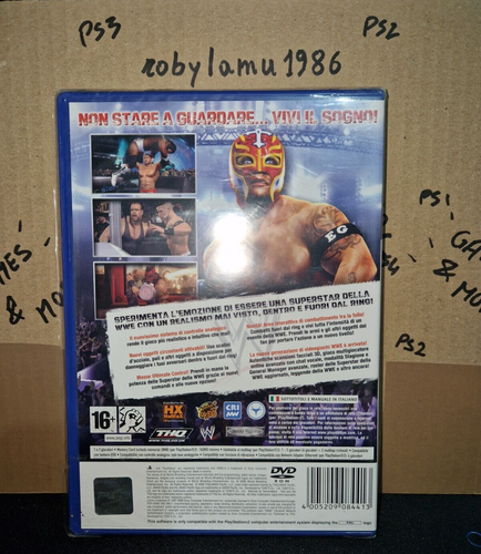 ๐ฎ๐น WWE SMACKDOWN VS. RAW 2007 SONY PS2 PlayStation2 NUOVO PAL ITA SLES-54488 - Picture 4 of 14