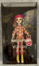 NEW 2024 Monster High X Wednesday Enid Sinclair Addams Family Fashion Doll
