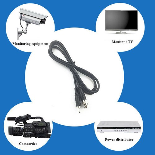 BNC Male to RCA Male Coax Cable Cord Adapter Connector for CCTV DVR Camera L_ex - Picture 3 of 7