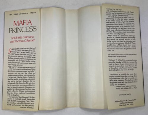 MAFIA PRINCESS: Growing Up in Sam Giancana's Family SIGNED - Picture 9 of 19