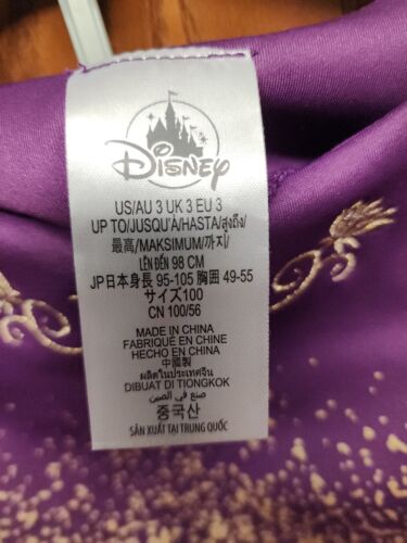 Vestito Disney Jasmine Bambina - Viola 3T - Disney Store - Foto 2 di 6