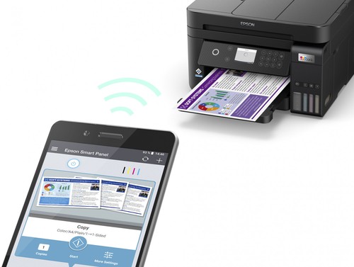 Epson EcoTank ET-3850 Stampa/Scansione/Copia Serbatoio di Inchiostro Wi-Fi - Foto 4 di 6